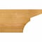Ekena Millwork Monterey Rough Sawn Rafter Tail, Western Red Cedar, 6"W x 10"H x 18"L RFT06X10X18MON00RWR - alternate 4